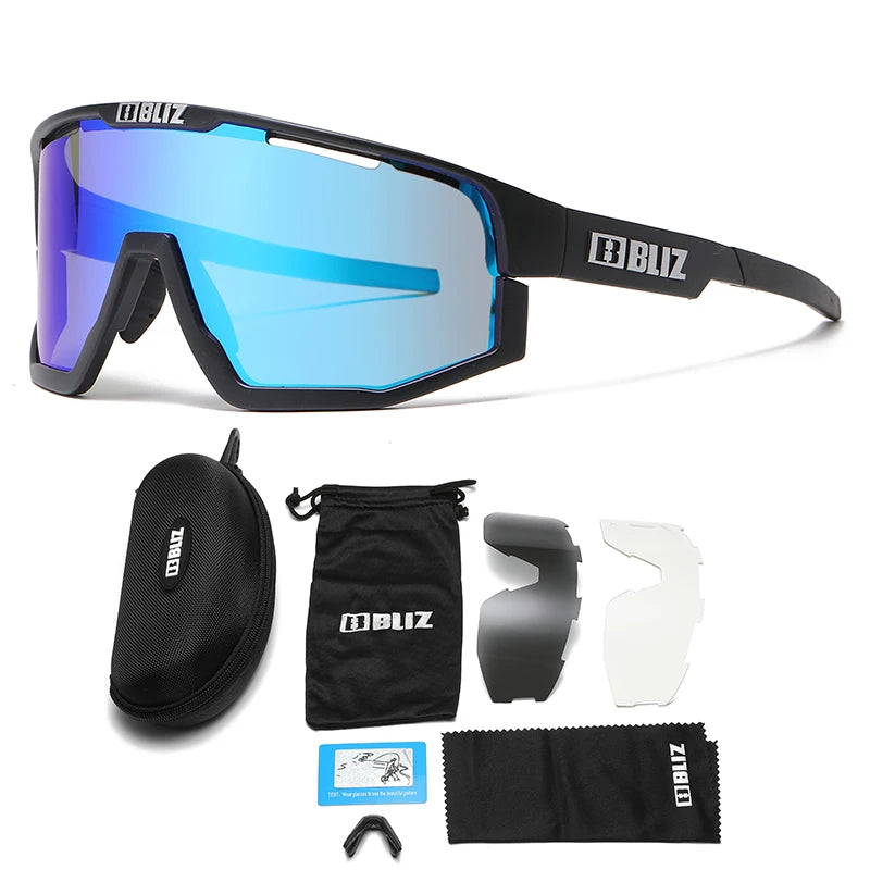 B BLIZ Fusion Performance Cycling Sunglasses