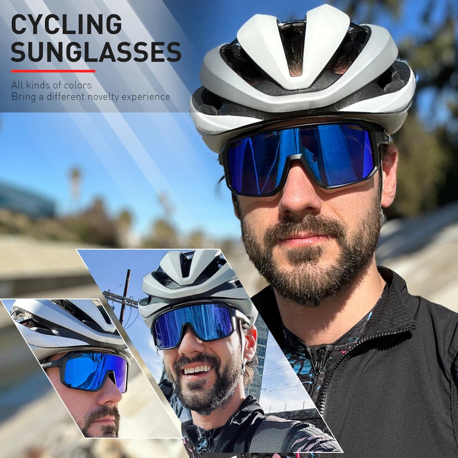 SCVCN Performance Cycling Sunglasses